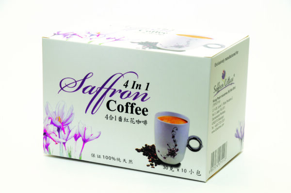 Saffron Coffee 4in1 with sugar