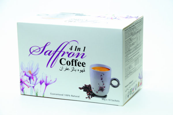 Saffron Coffee 4in1 with sugar