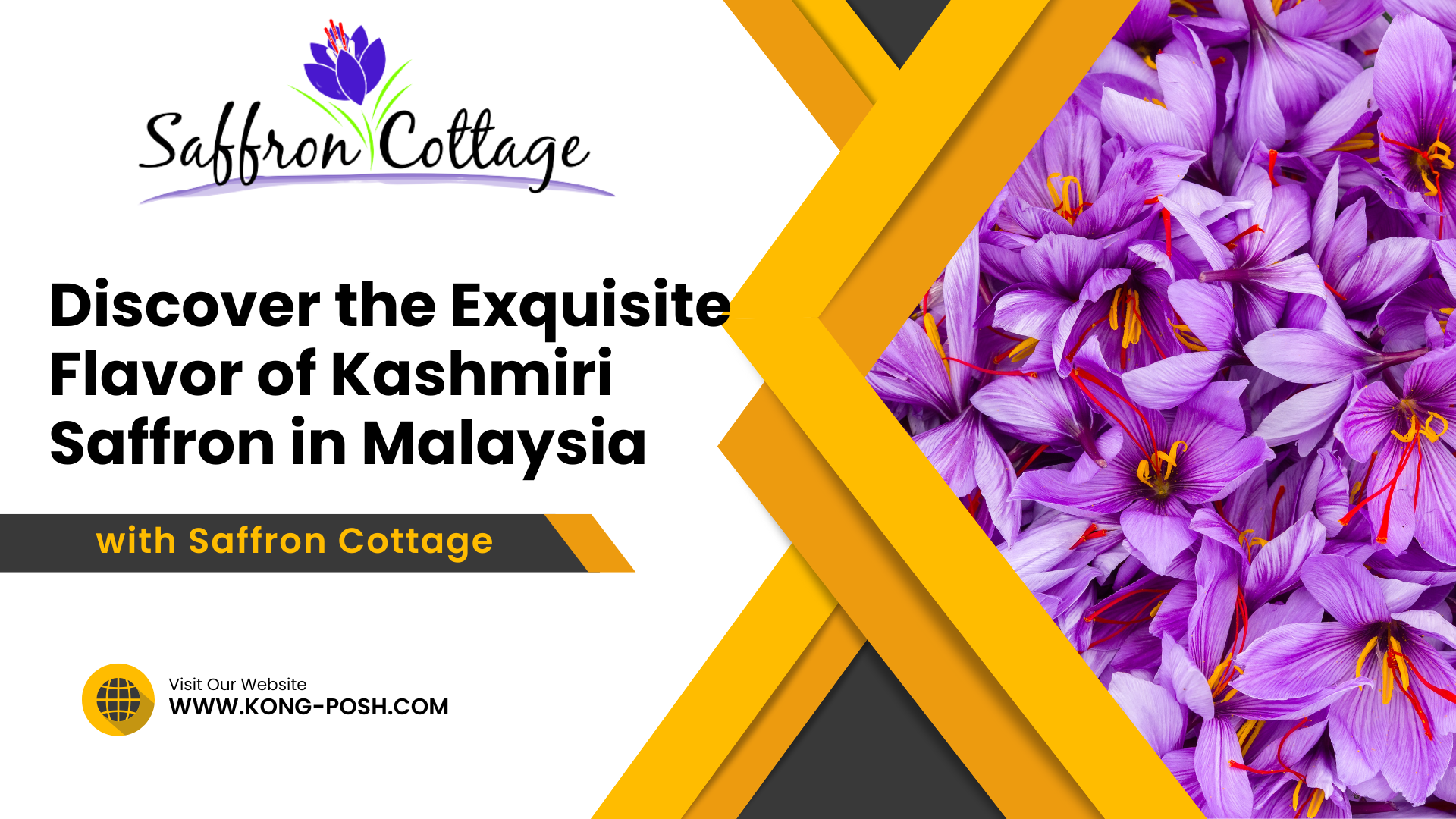 Discover the Exquisite Flavor of Kashmiri Saffron in Malaysia with Saffron Cottage