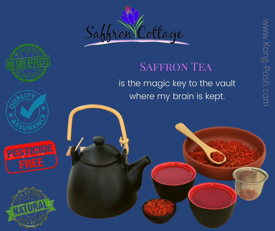 Unlocking the Elixir of Wellness: #SaffronTea