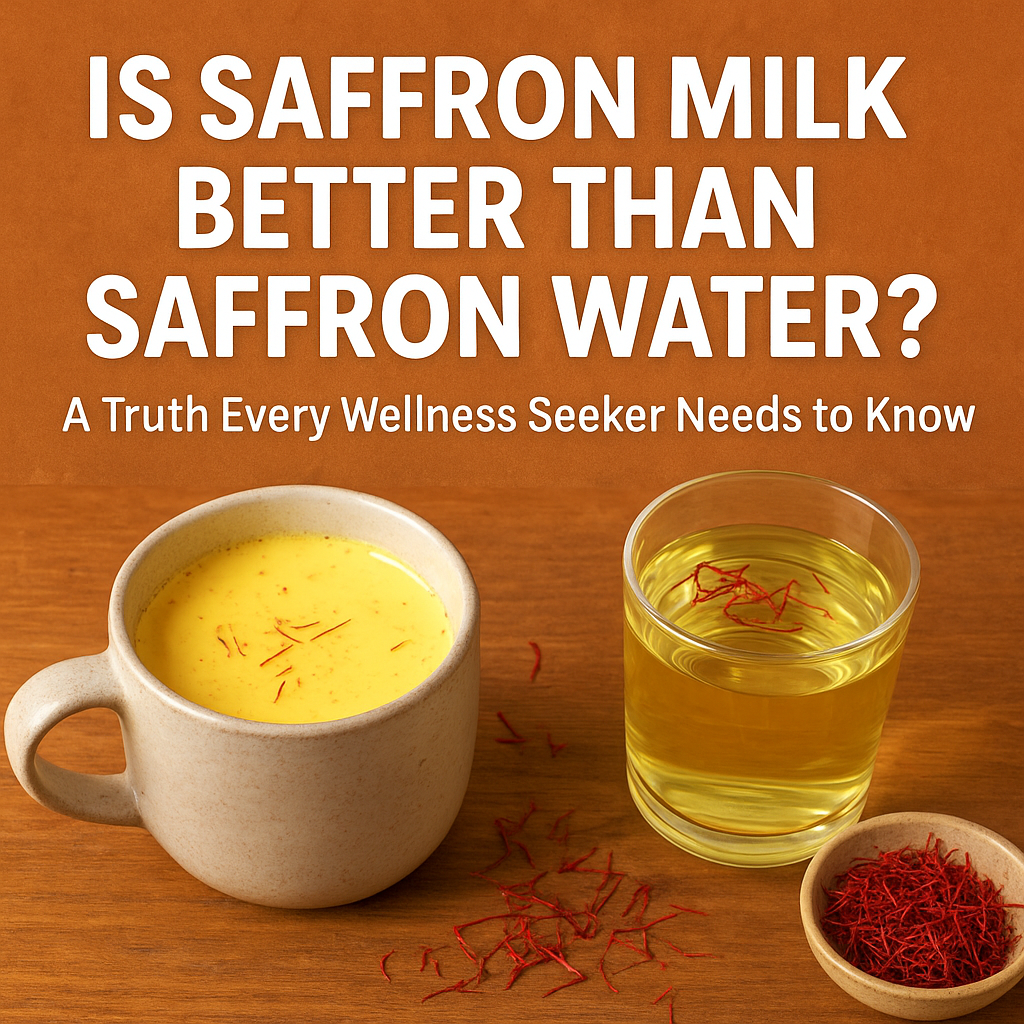 Is Saffron Milk Better Than Saffron Water A Truth Every Wellness Seeker Needs to Know..