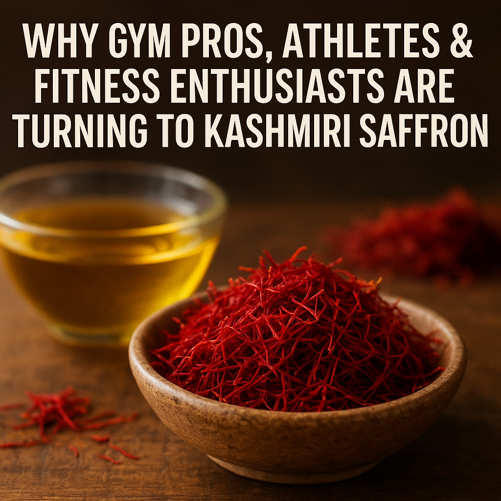 Why Gym Pros, Athletes & Fitness Enthusiasts Are Turning to Kashmiri Saffron
