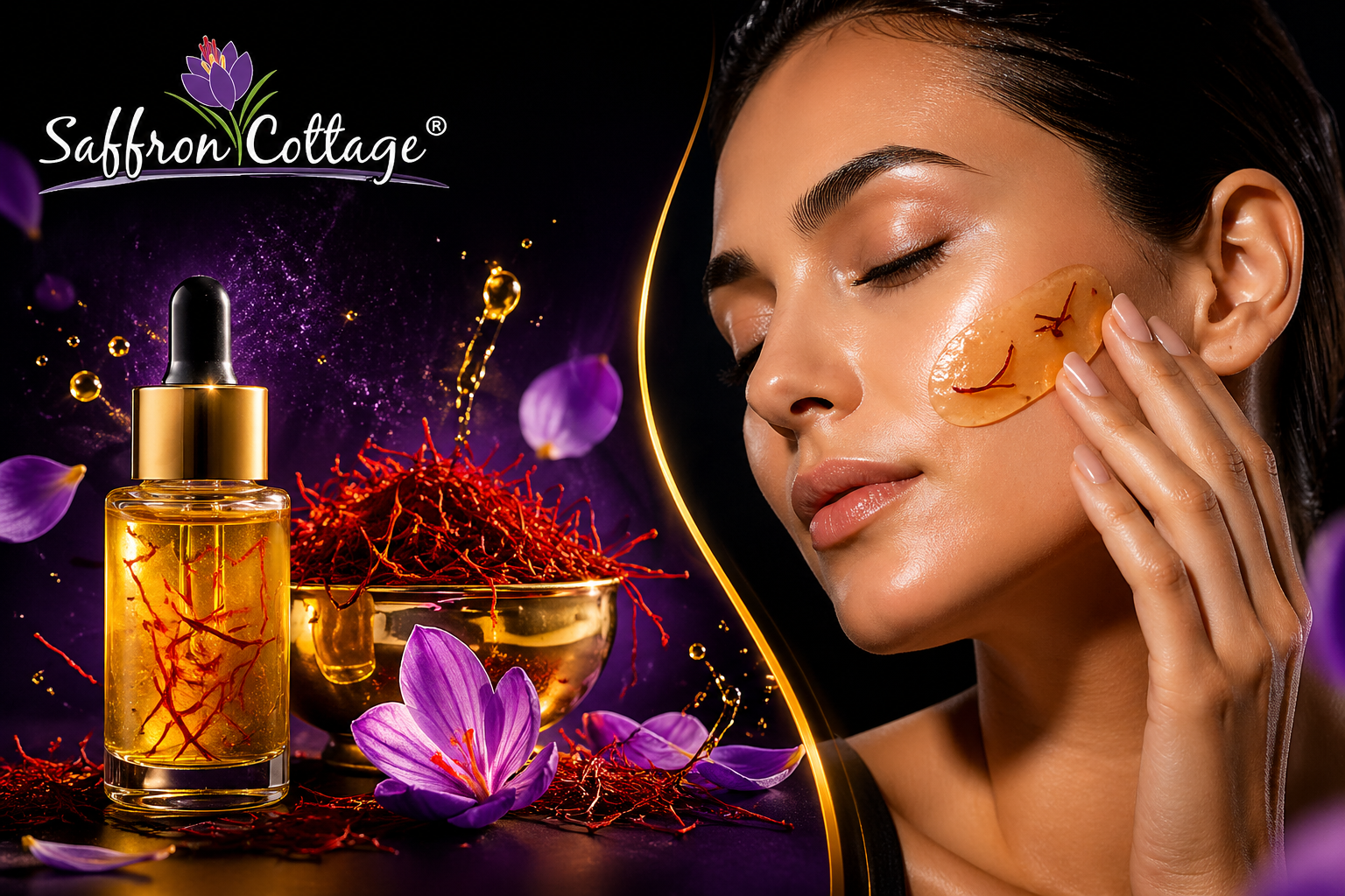 Beauty in Gold Why Skincare Experts Love Kashmiri Saffron in 2026 by Saffron Cottage