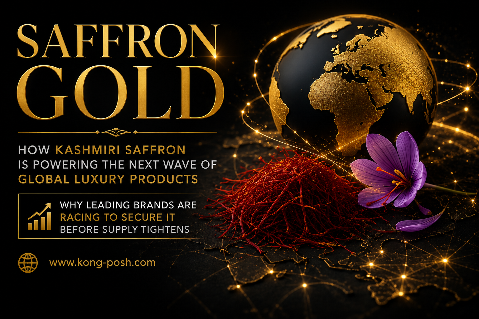 Saffron Gold How Kashmiri Saffron Is Powering the Next Wave of Global Luxury Products and Why Leading Brands Are Racing to Secure It Before Supply Tightens