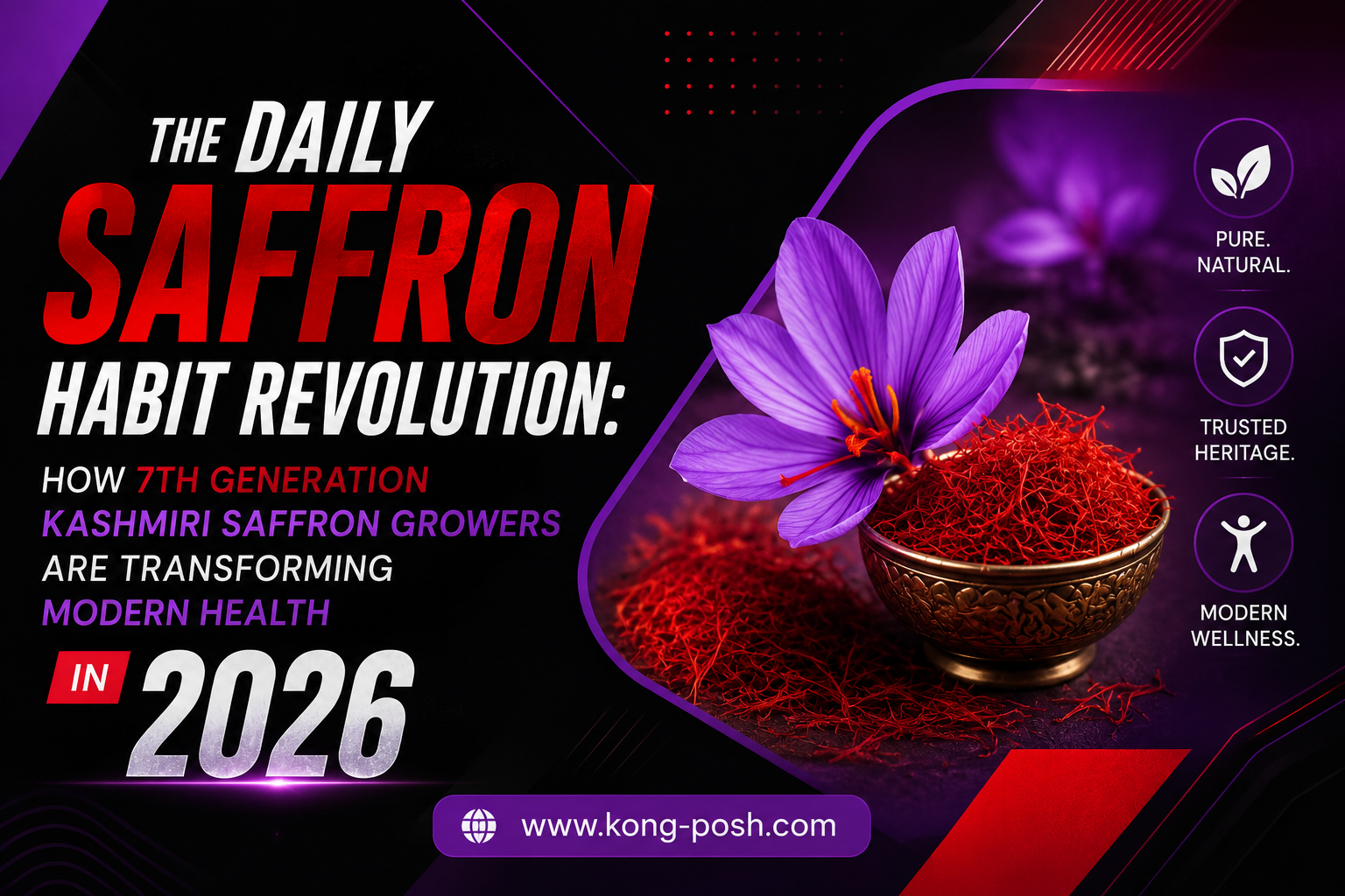 The Daily Saffron Habit Revolution How 7th Generation Kashmiri Saffron Growers Are Transforming Modern Health in 2026
