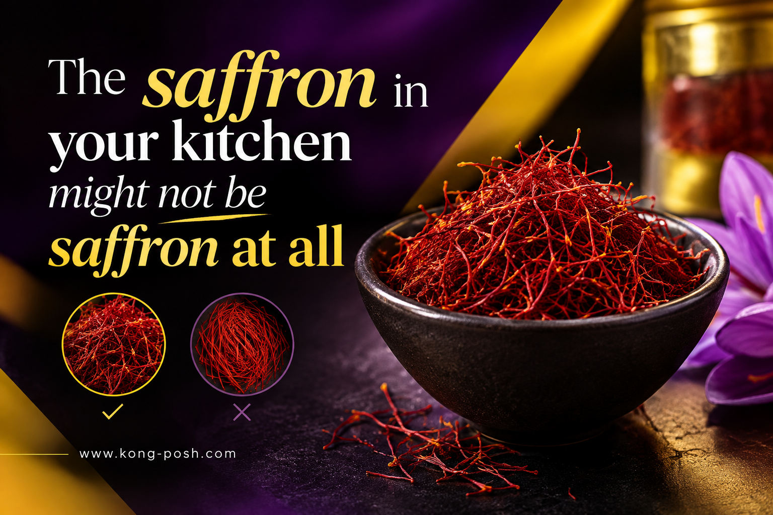 The Saffron Adulteration Crisis: Warning Signs That Reveal Fake Threads Before They Reach Your Kitchen