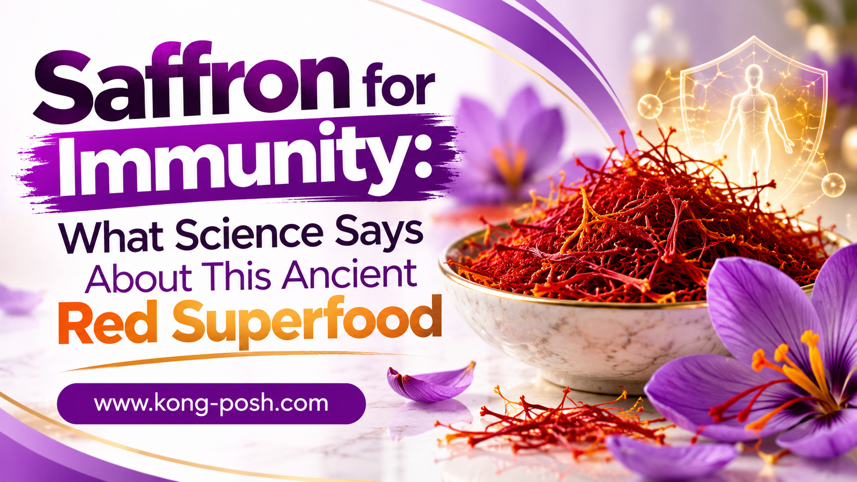 Saffron for Immunity: What Science Says About This Ancient Red Superfood