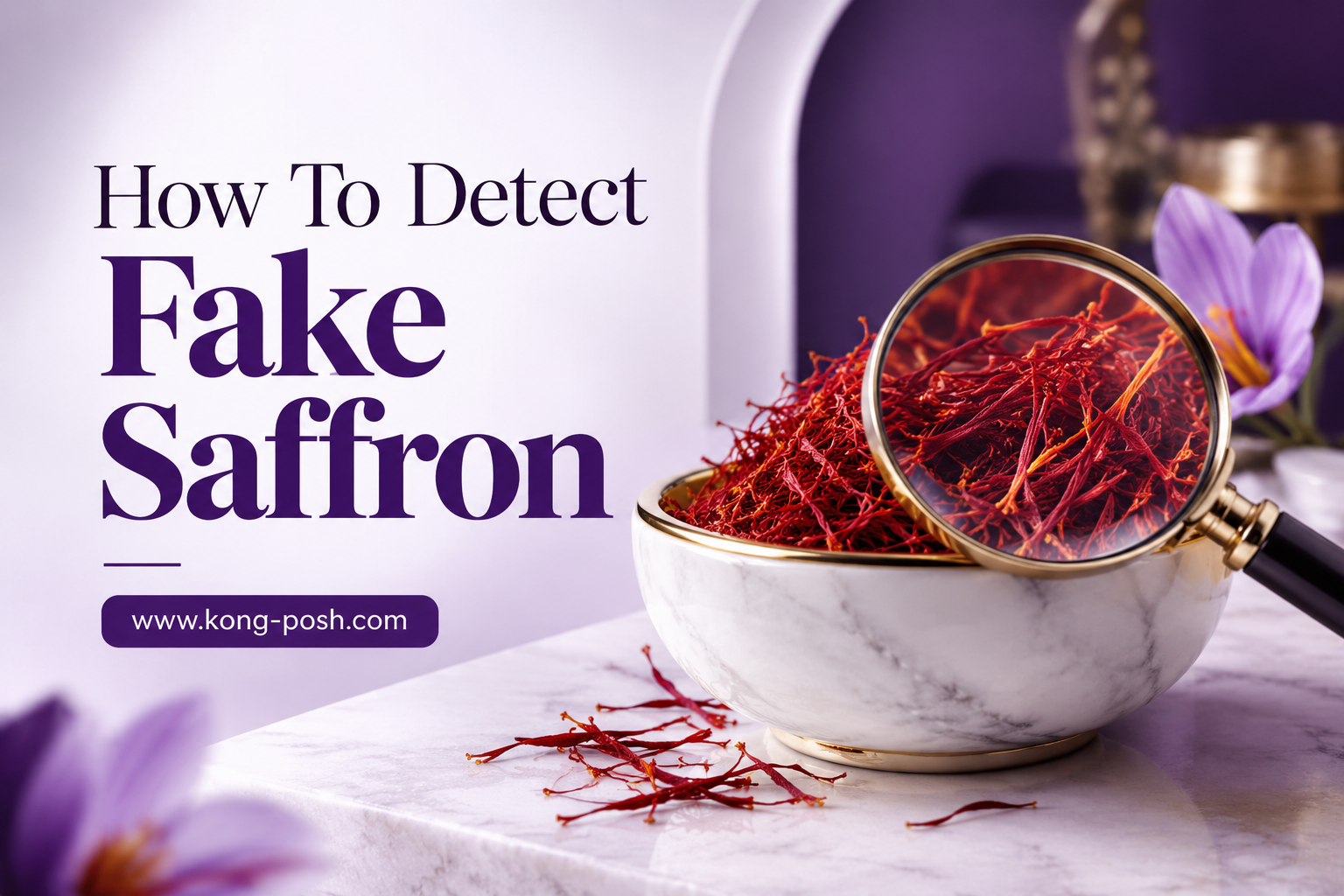 How to Detect Fake Saffron A Seventh-Generation Kashmiri Grower's Guide to Spotting the Real Thing