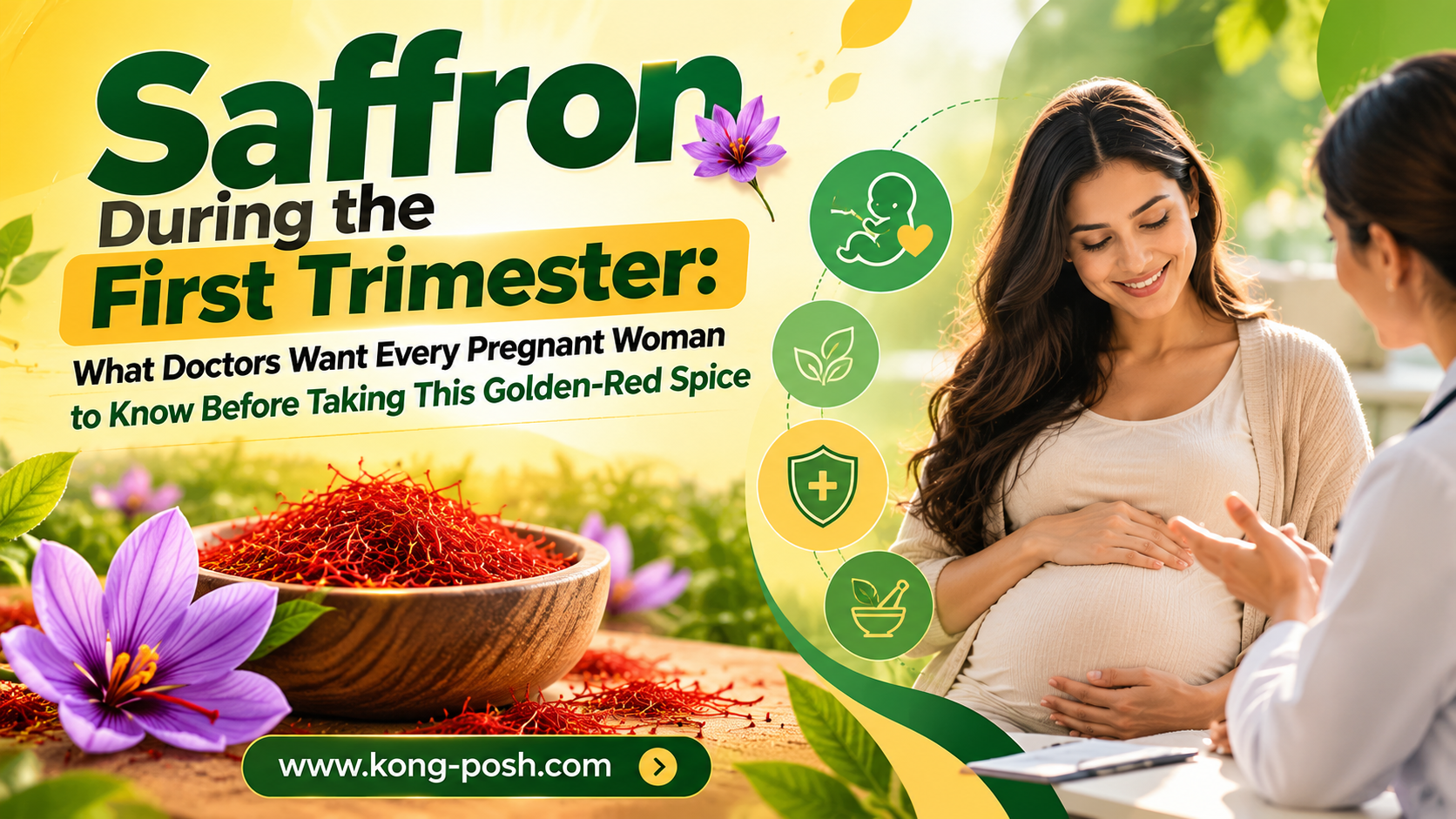 Saffron During the First Trimester What Doctors Want Every Pregnant Woman to Know Before Taking This Golden-Red Spice
